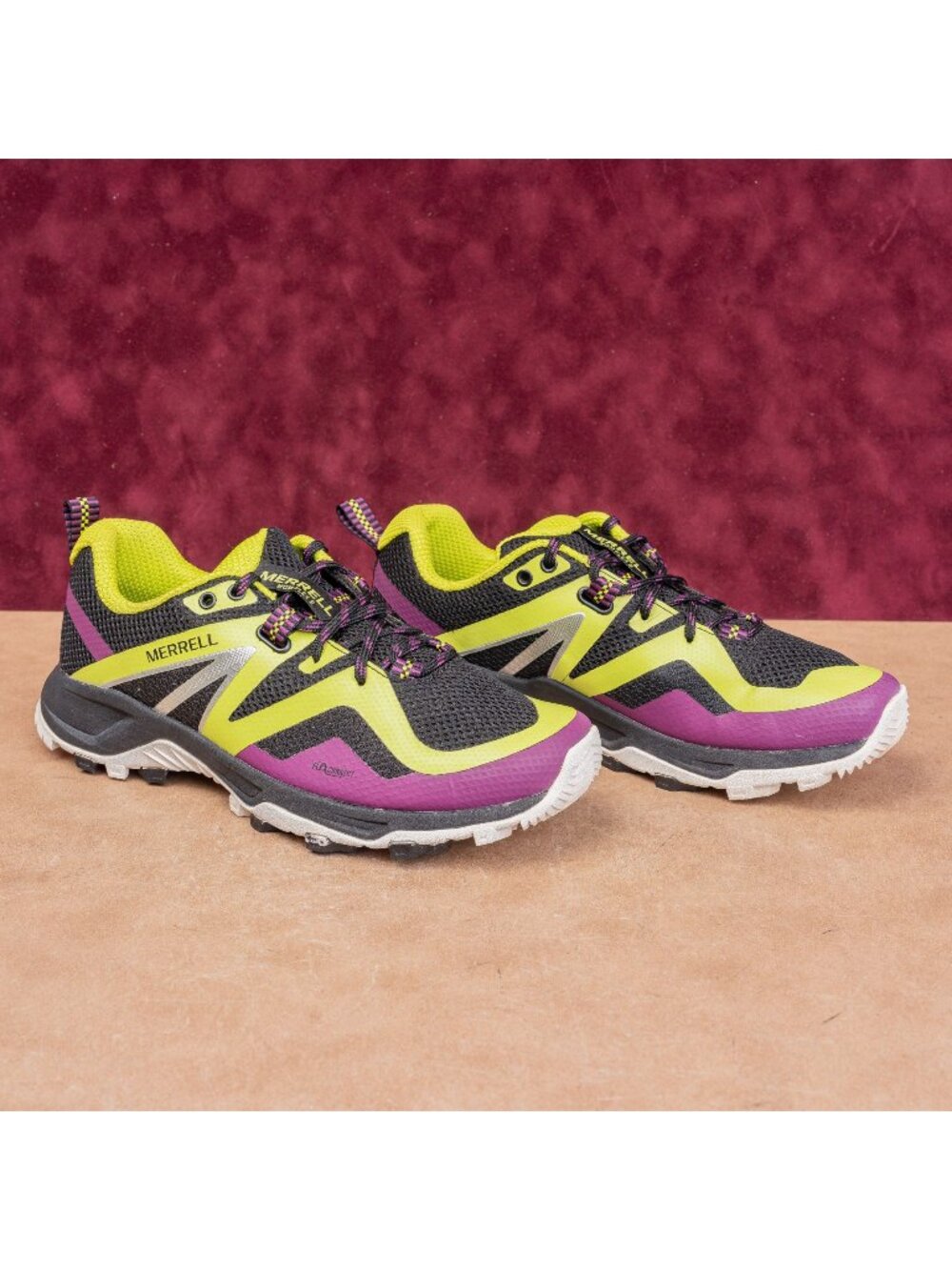 Merrell Women Flex 2 Trail Training Running Sneakers sz 8